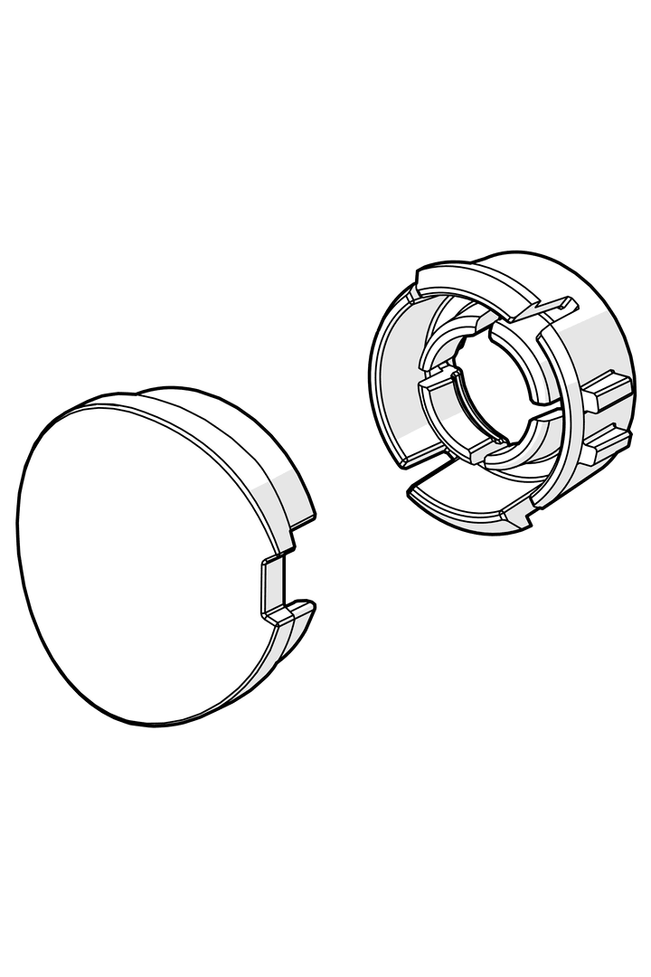 Blendingsplugg | 1015252V | Krom