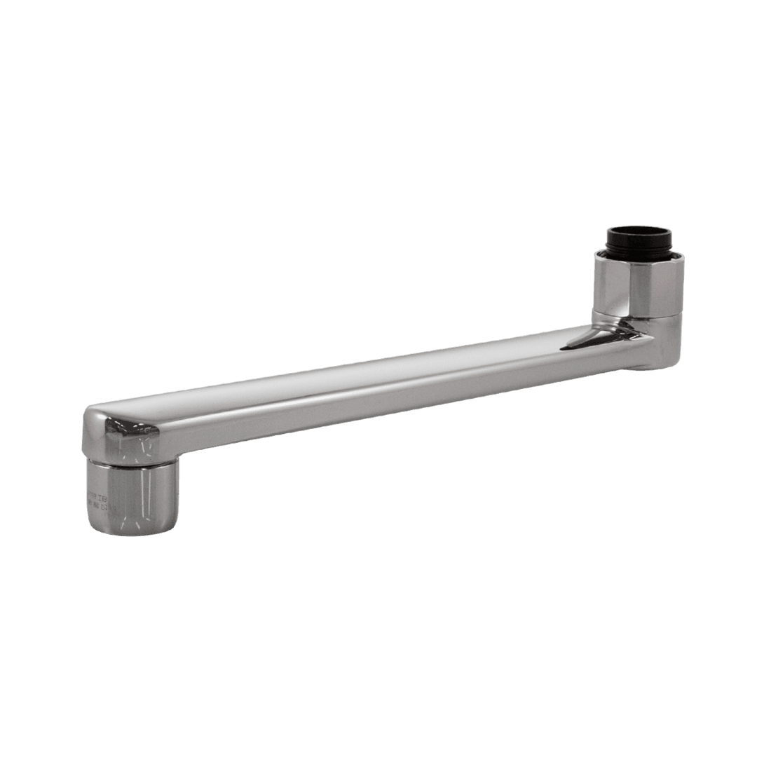 Svingbar tut, L=200 | 211222 | Krom