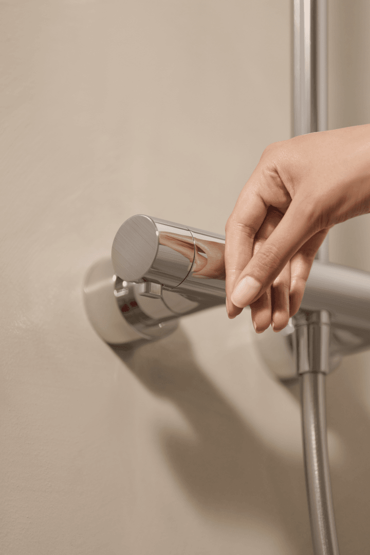 Dusjkran med rain shower | 4792-80 | Børstet stål