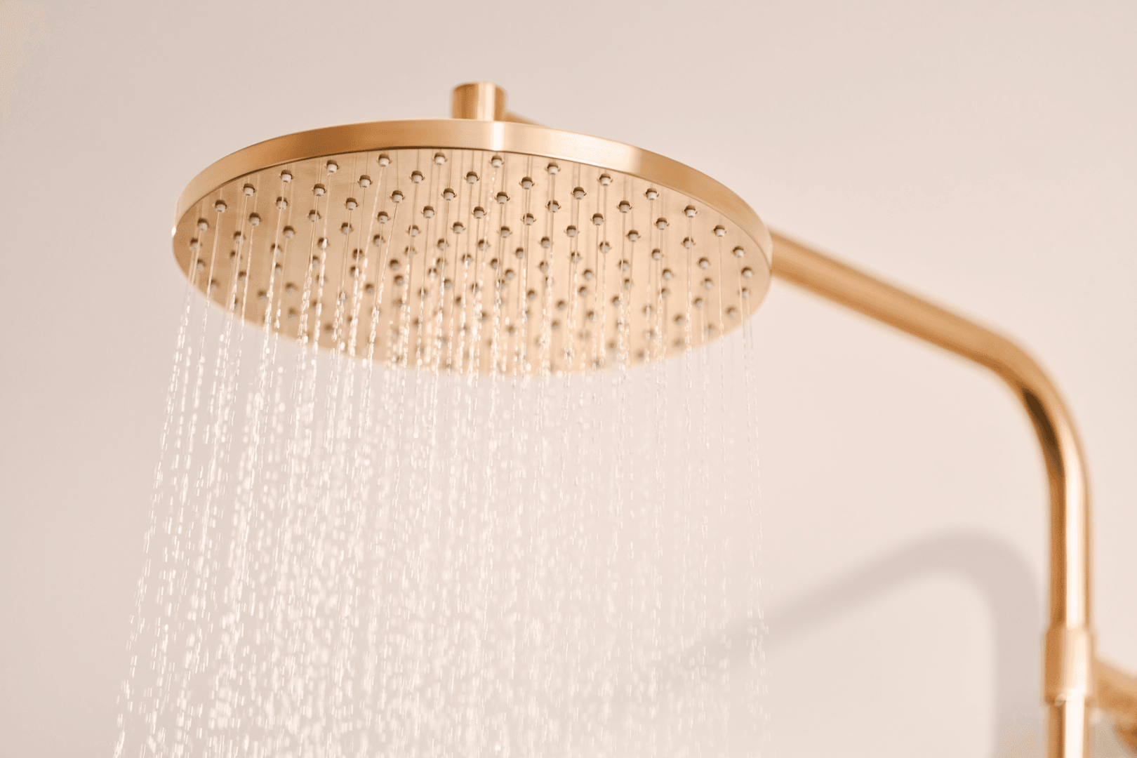 Dusjkran med rain shower | 7192N-81 | Børstet bronse