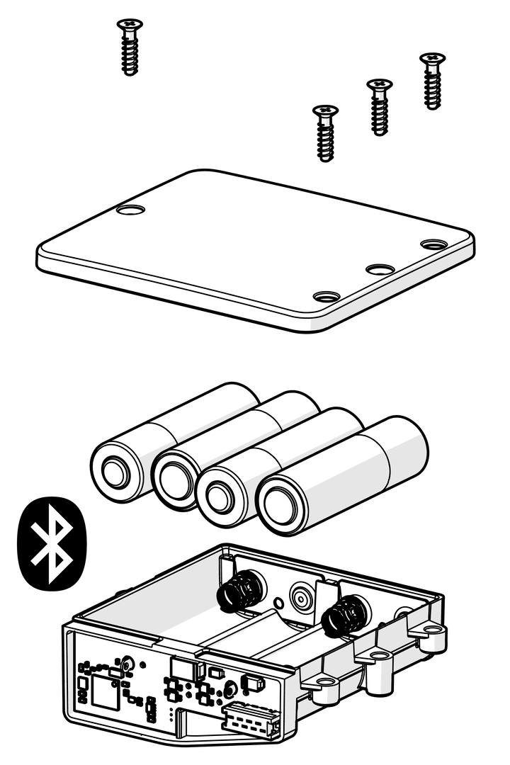 Kontrollkomponent, 6 V /Wellfit/Bluetooth | 1000858V