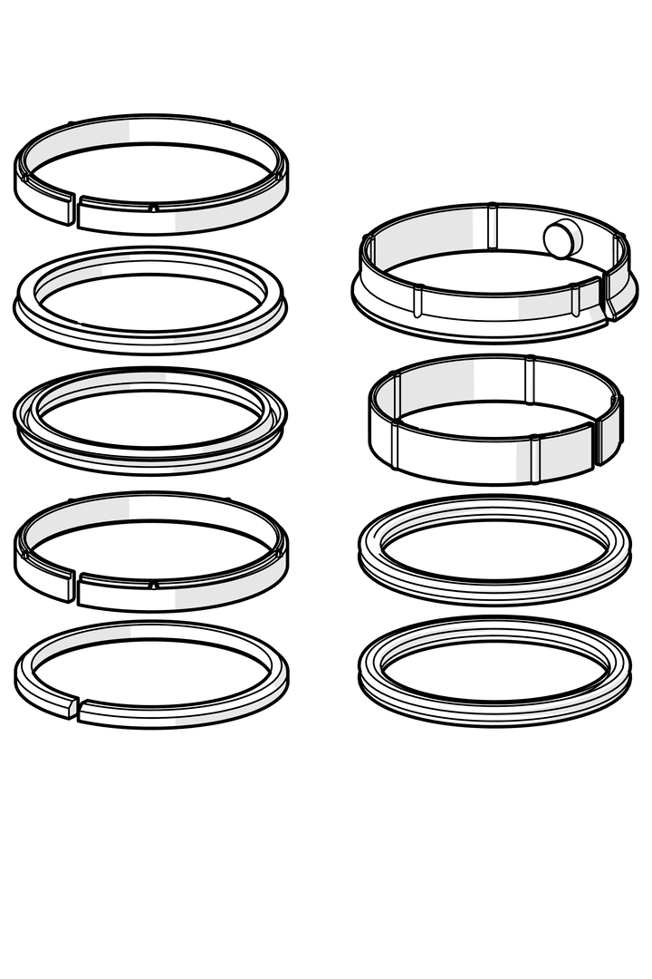 O-ring sett | 1001264V