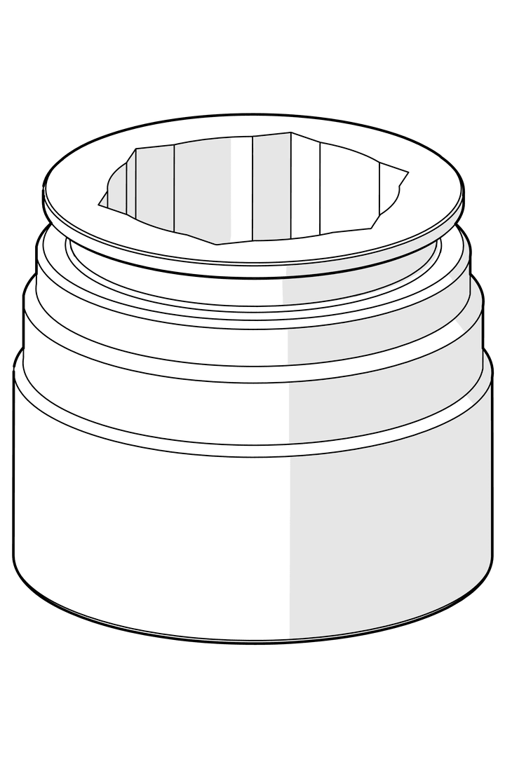 Strålesamler | 1001722V | Krom