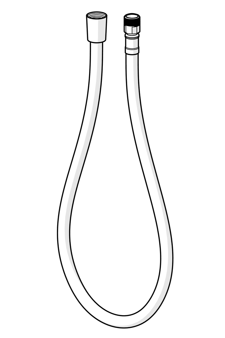 Slange, L=1500, G1/2-M14x1 | 1004704V