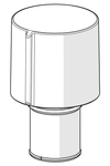 Temperaturreguleringsgrep | 1006752V-33 | Svart matt