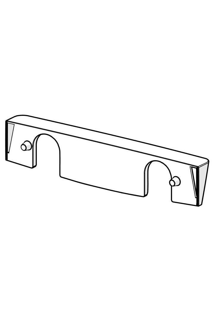 Hylle | 1012484V-33 | Svart matt