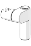 Glider for dusjstang | 1012974V-33 | Svart matt