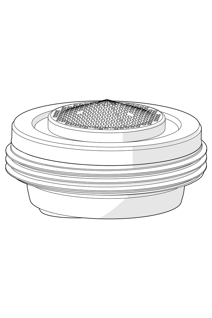 Strålesamler, STD M24x1 HC PCA 3.8 l/min | 1013541V