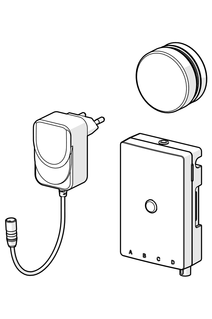 Bluetooth set, 230/9 V | 1014526V | Krom