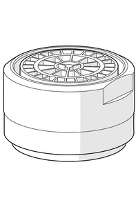 Strålesamler, STD M24x1 CC PCA 1.2 gpm