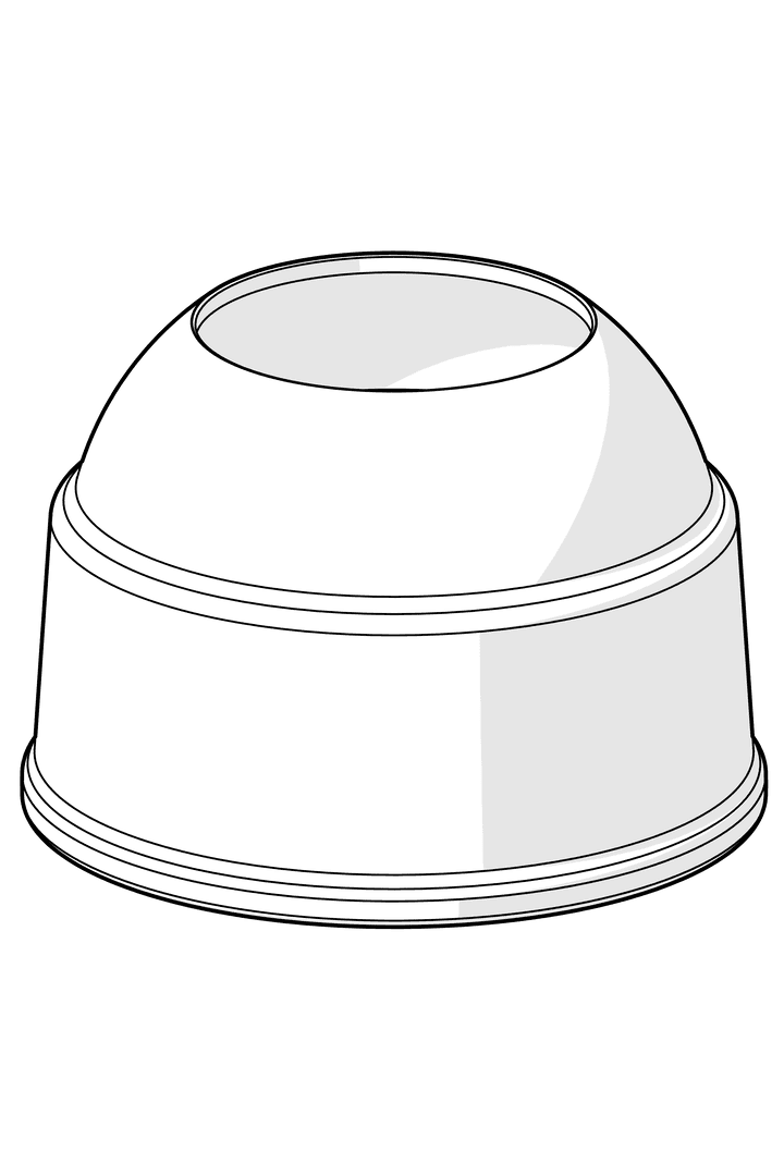 Dekkring med gjenge | 159369V | Krom