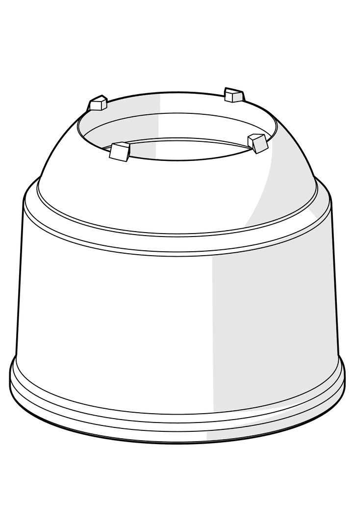 Dekkring med gjenge | 159422 | Krom