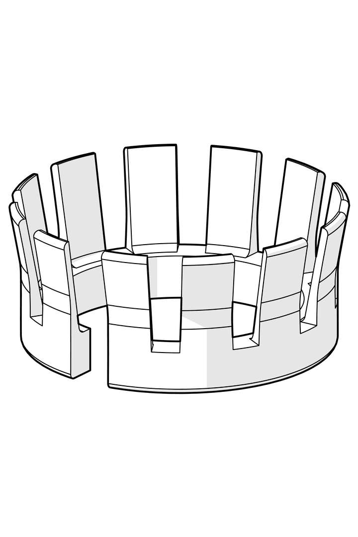 Opplagringssats for tut | 159647V