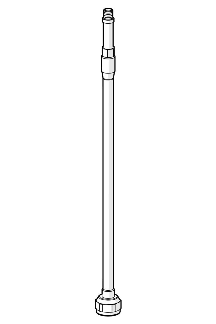 Fleksible slanger, L=325, G1/2-M10x1 LH, DN8 | 198787
