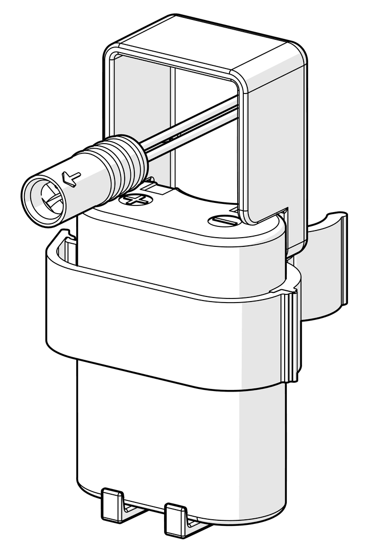 Batteriholder med kretskort | 199268V