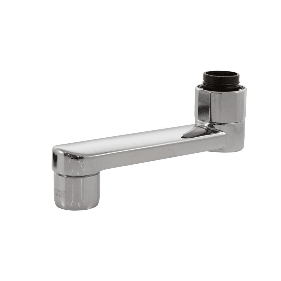 Svingbar tut, L=100 | 211212 | Krom