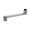 Svingbar tut, L=200 | 211222 | Krom