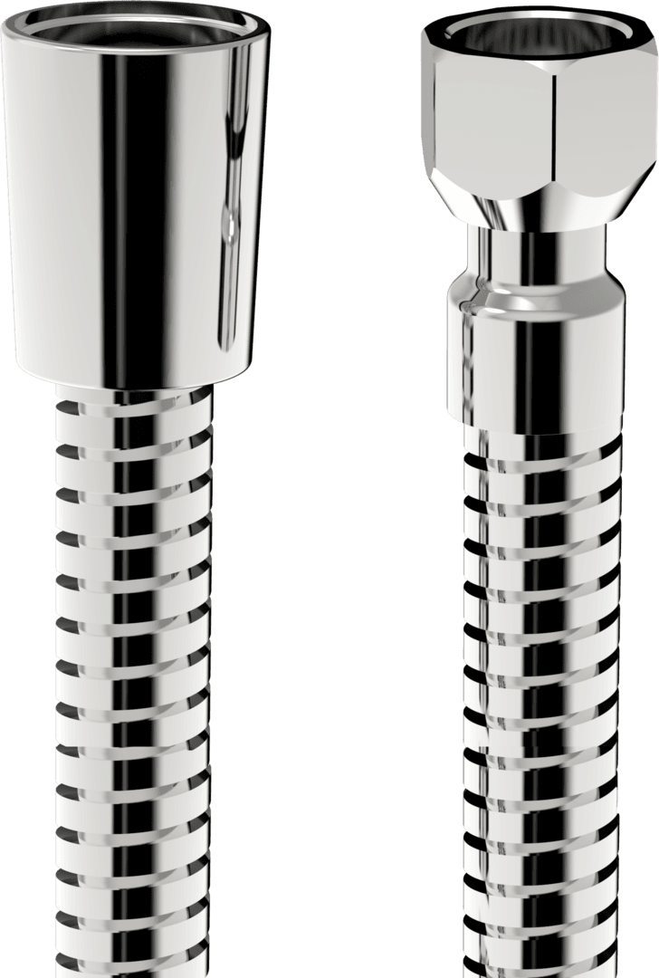 Dusjslange, L=2000, G1/2xG3/8 | 241114 | Krom