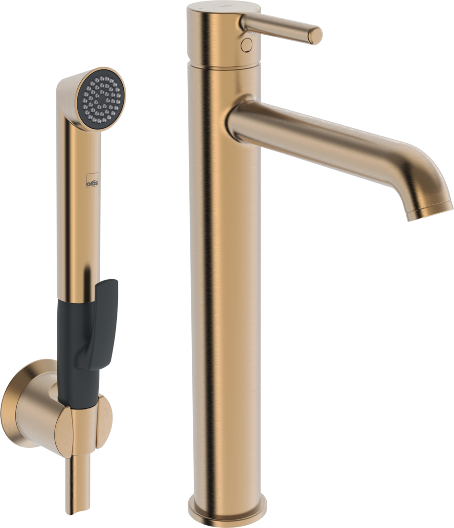 High washbasin faucet, 2602FH-81, #color_BrushedBronze