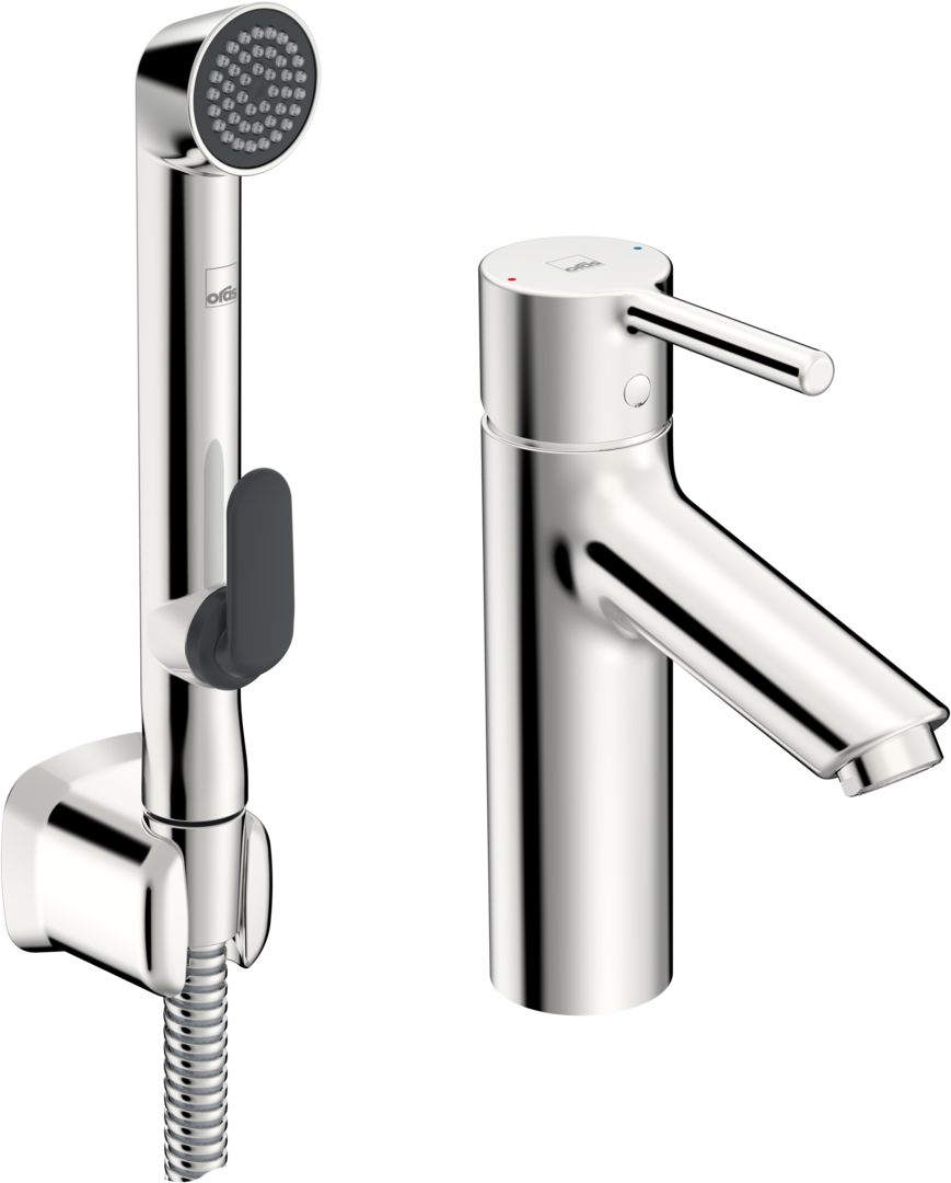 Washbasin faucet, 2606AF-105, #color_Chrome