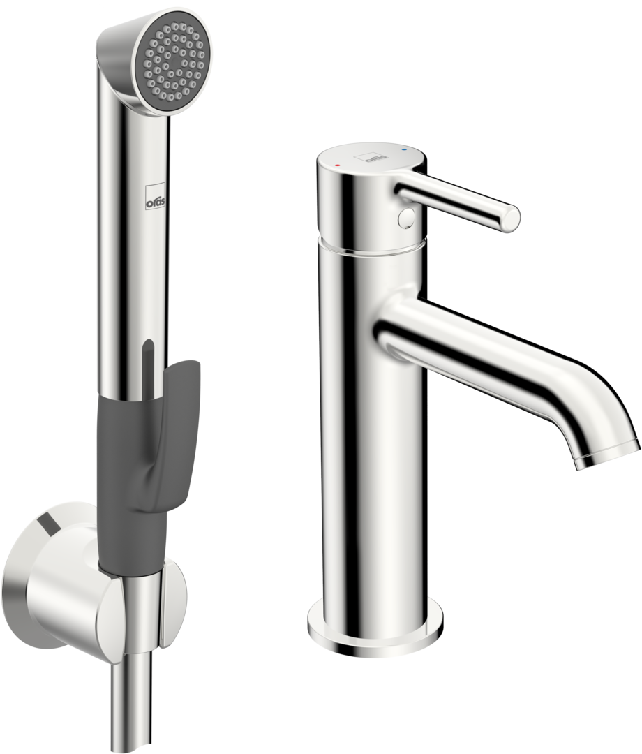 Washbasin faucet, 2606FH-105, #color_Chrome