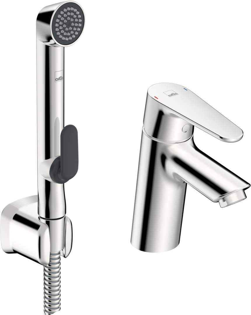 Washbasin faucet, 2612F-105, #color_Chrome