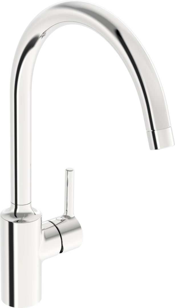 Kitchen faucet, 2638AF, #color_Chrome