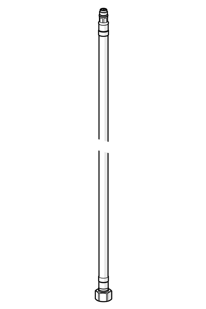 Fleksible slanger, L=620, G3/8-M10x1 | 602206/2