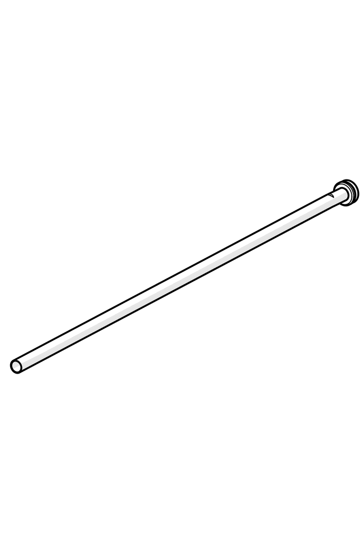 Spindelrør, lengde, 1000 mm | 438386V