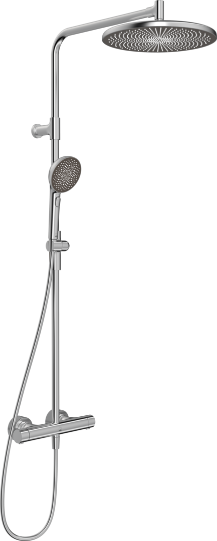 Shower system, 4792-80, #color_Brushed steel