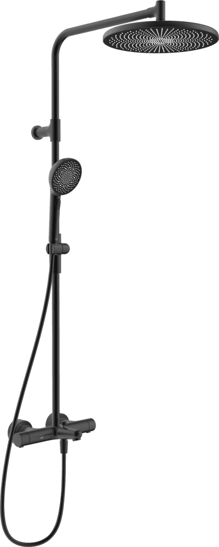 Dusjkran med rain shower | 4793-33 | Svart matt