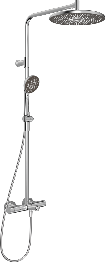 Shower system, 4793-80, #color_Brushed steel