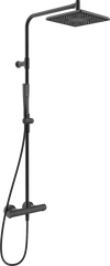 Dusjkran med rain shower | 4796-33 | Svart matt