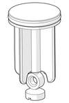 Plugg med o-ring | 559506-20 | Gull