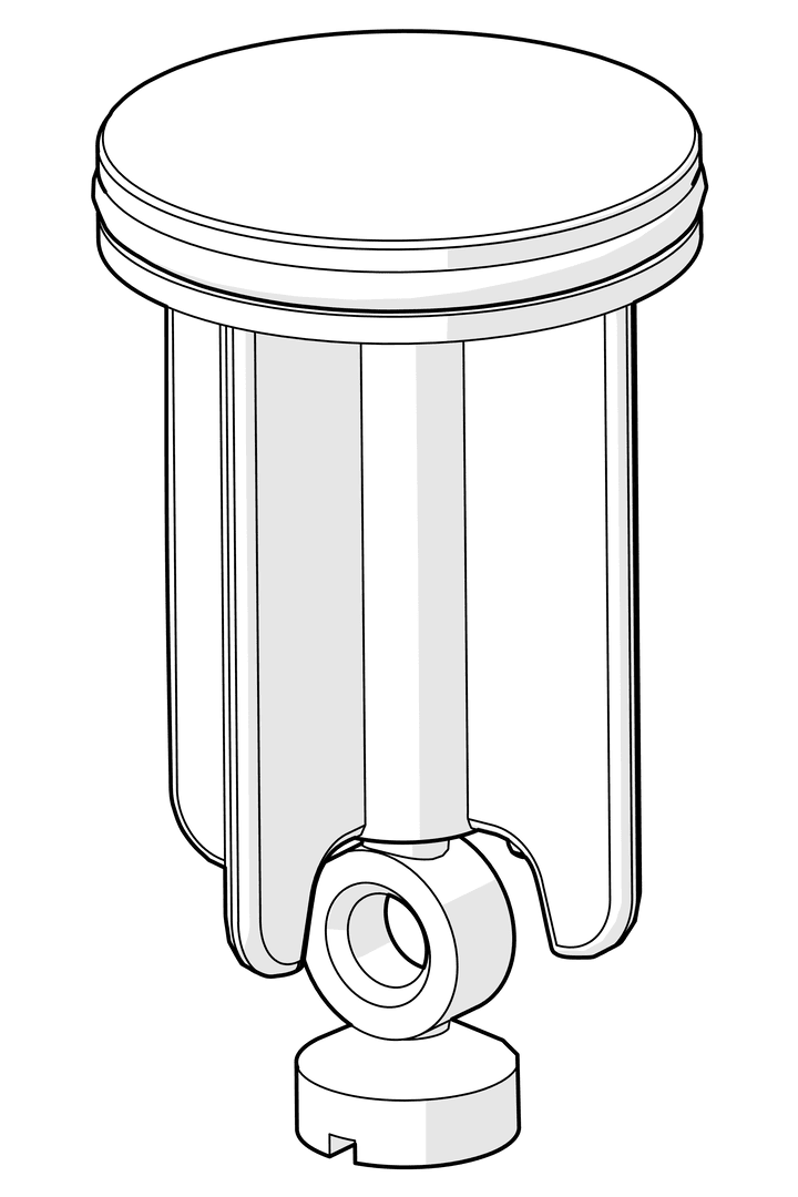 Plugg med o-ring | 559506-20 | Gull