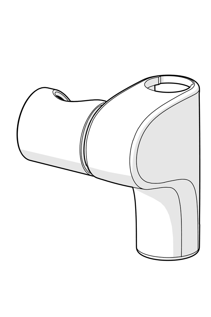Glider for dusjstang | 600536V