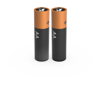 Batteri, (2x) 1.5 V AA Lithium