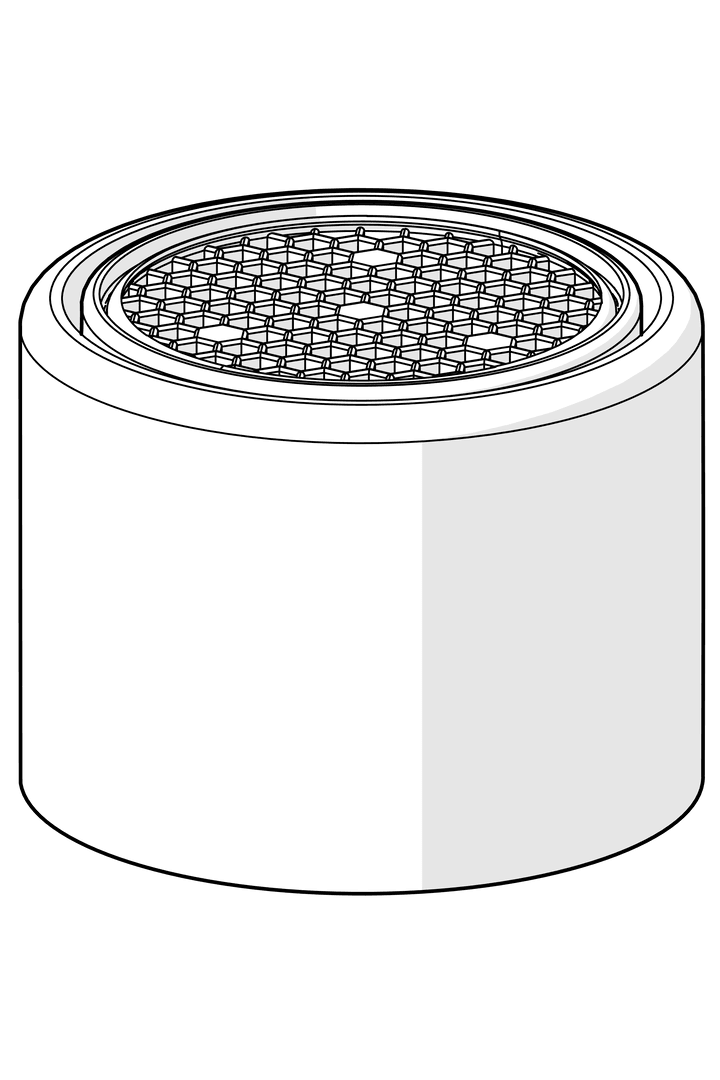 Strålesamler, M22x1, -105 | 601167V | Krom