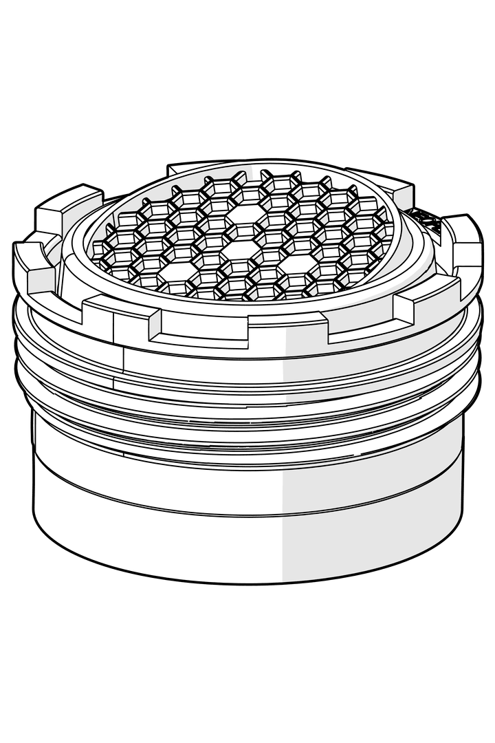 Strålesamler, M21.5x1, -102 | 601256V