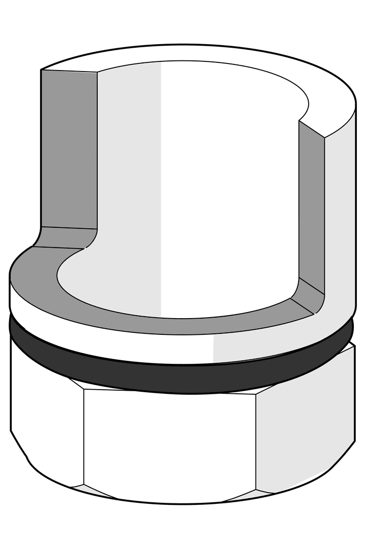 Sperrehylse, 120° | 602499V